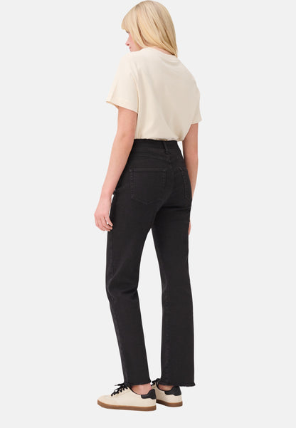 Straight High Rise Denim